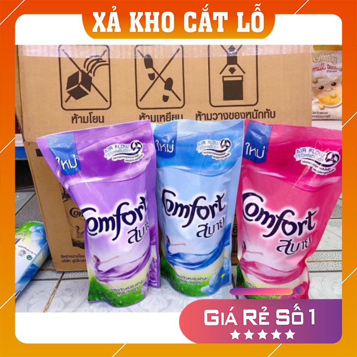 Nước xả vải comfort  🚛FREE SHIP🚛  Nước xả vải thái lan 580ml làm mềm vải hương thơm mát cả ngày ( Giao màu ngẫu nhiên)