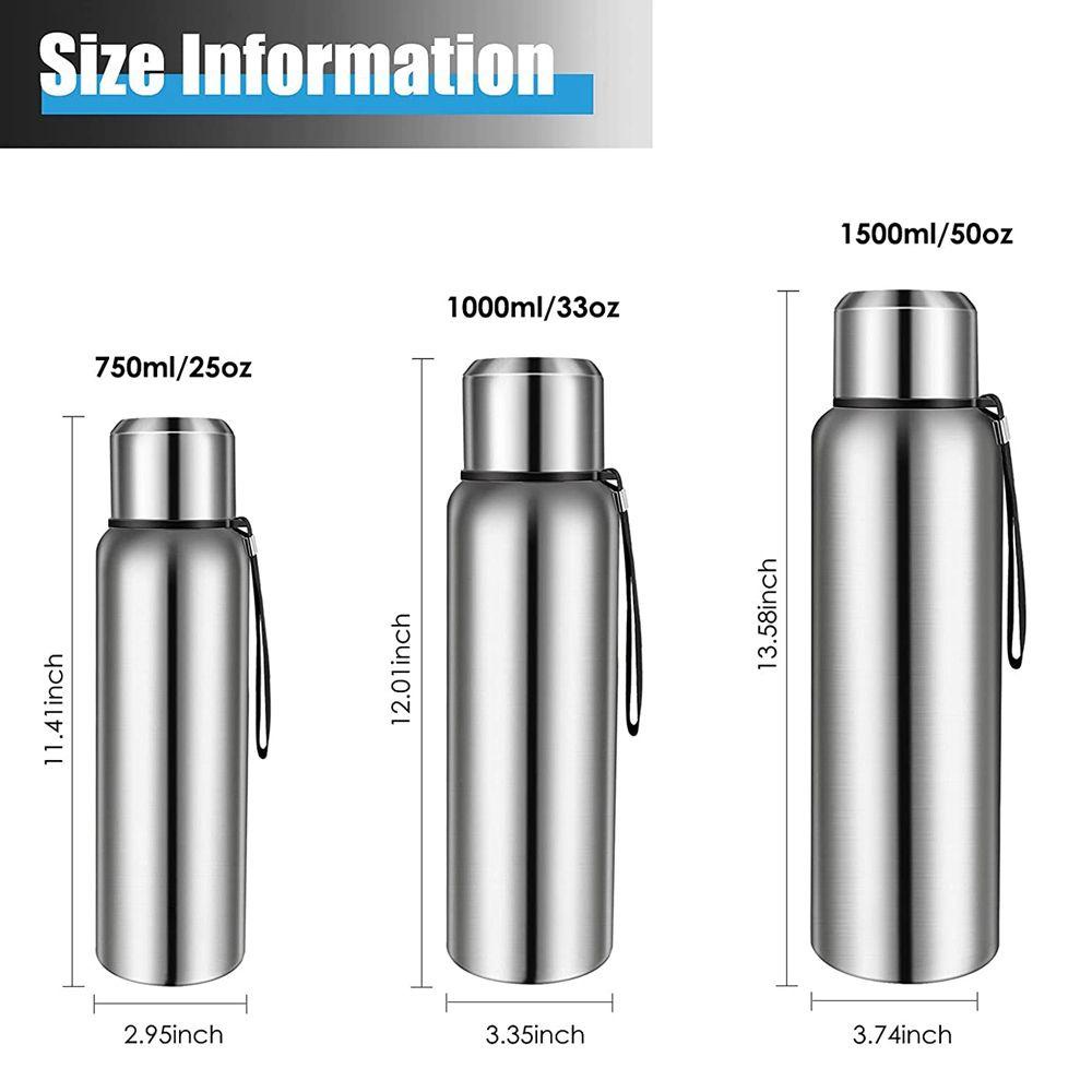 YIYU Bình Nước Giữ Nhiệt 800 / 1000 / 1500 ML Cao Cấp Tiện Dụng