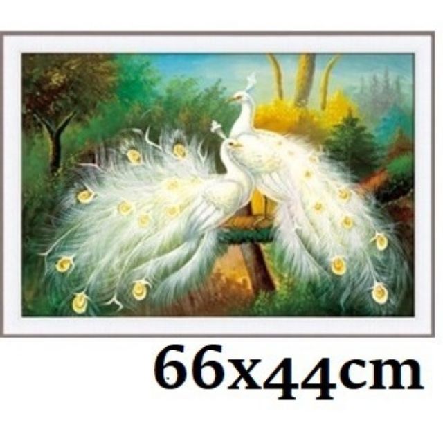 Tranh thêu 3d phu thê viên mãn 88842 ( 66x44)