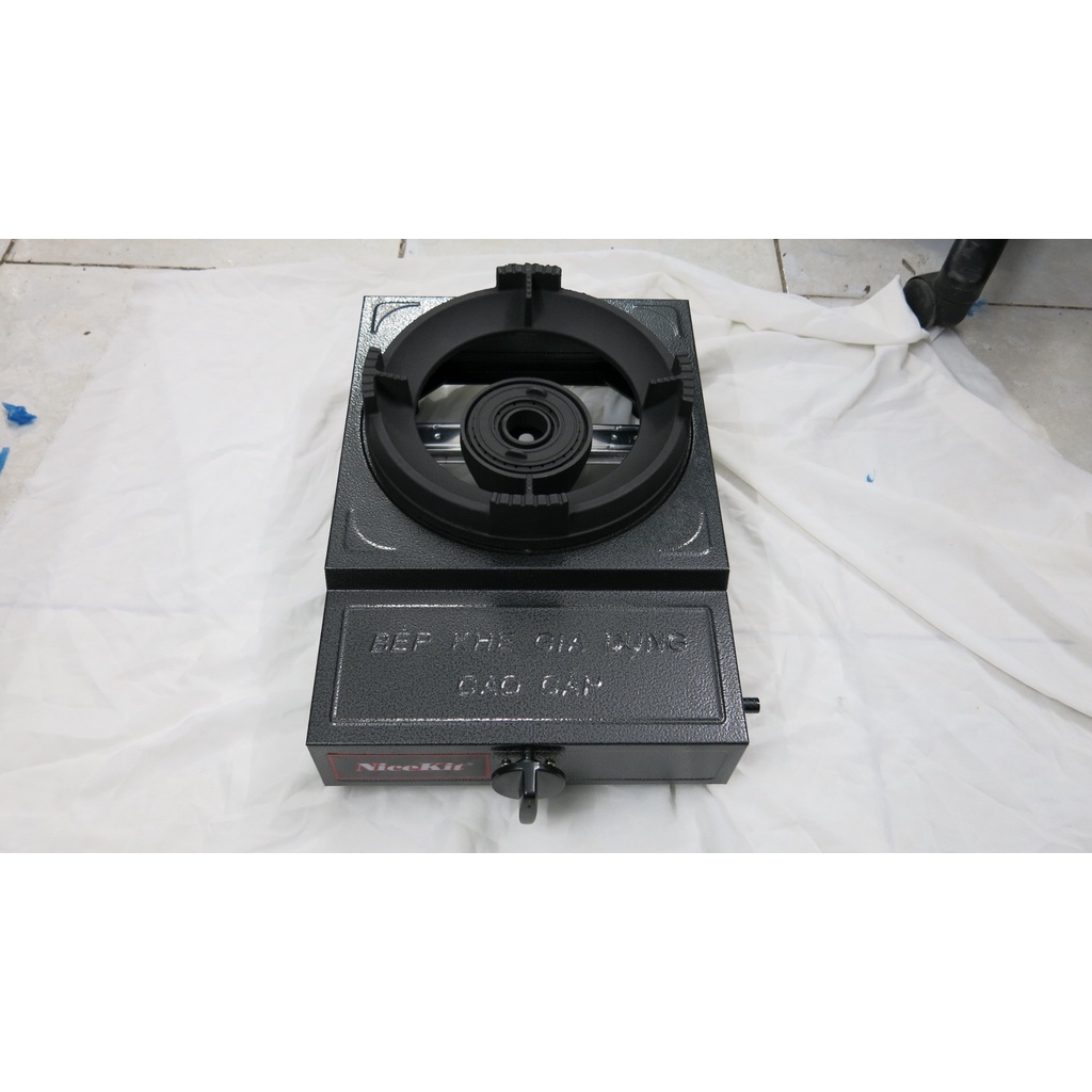 Bếp Gas Công Nghiệp Khè Gia Dụng Cao Cấp NiceKit NK-1 Lò(G)KG, Lửa Xanh và Mạnh, Bảo Hành Chính Hãng 24 Tháng