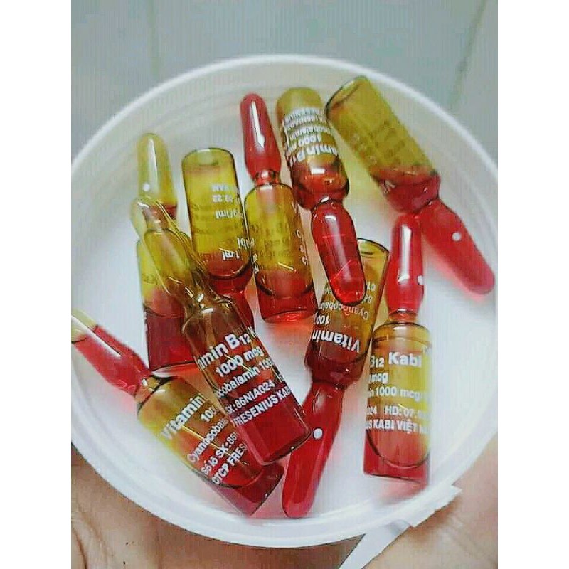 vitamin B12 Ống nước đỏ trộn kem bật tông | BigBuy360 - bigbuy360.vn