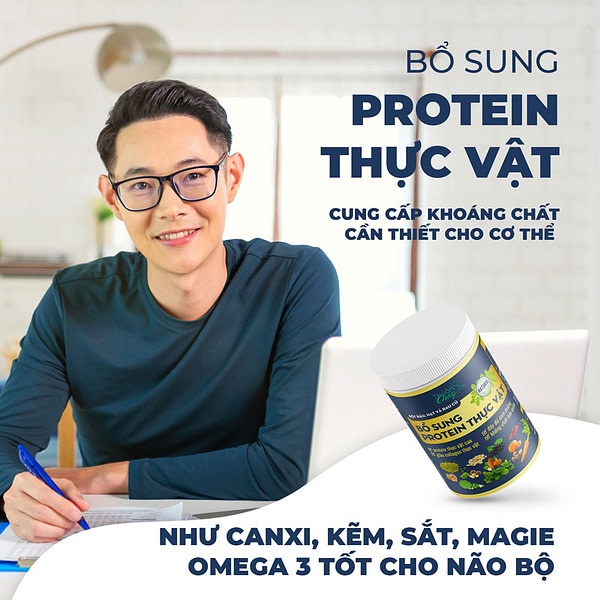 Bột Đậu Hạt Và Rau Củ Bổ Sung Protein Thực Vật Thuần Chay (500gr)