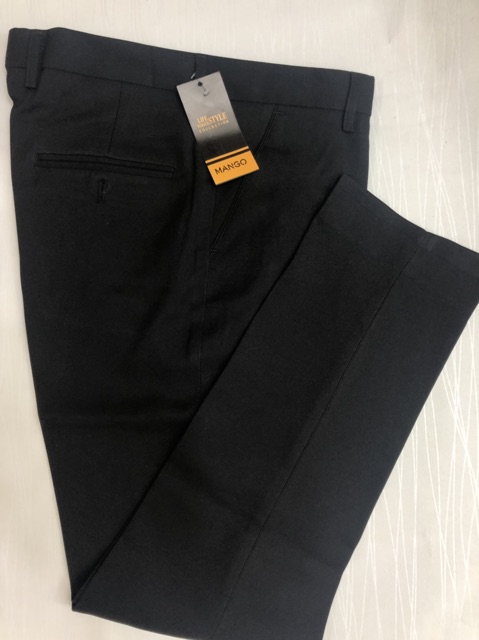 Quần Âu Công Sở Tây Âu Đen Quần Tây Nam Cao Cấp Dáng Trẻ Ống Côn Âu Đen Hàng Lẻ size May Tỷ Mỷ | BigBuy360 - bigbuy360.vn