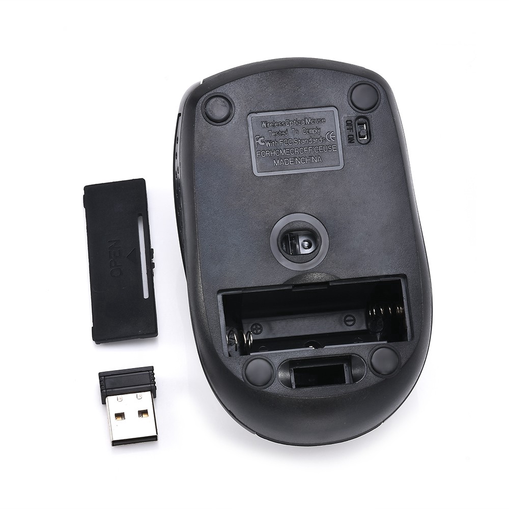 Chuột máy tính không dây 2.4GHz dùng chơi game máy tính tiện dụng | BigBuy360 - bigbuy360.vn