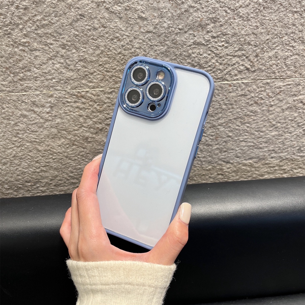 Ốp Điện Thoại PC Cứng Chống Sốc Có Miếng Bảo Vệ Camera Cho iPhone 13 pro max 12 pro max 11 pro max i12 i11 i13 pro