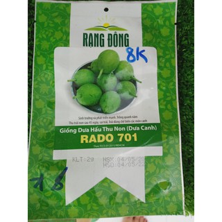 HẠT GIỐNG RAU RẠNG ĐÔNG 8k -DƯA HẤU THU NON RADO 701
