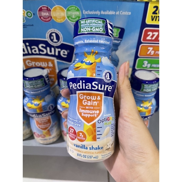 Combo 6 chai Pediasure vani Optigro Plus  237ml của Mỹ