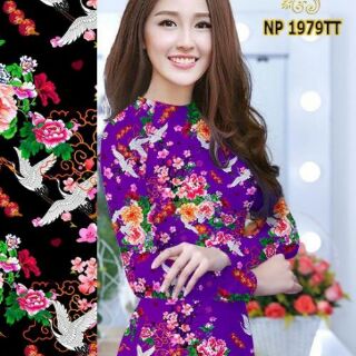 Vải áo dài mặc Tết