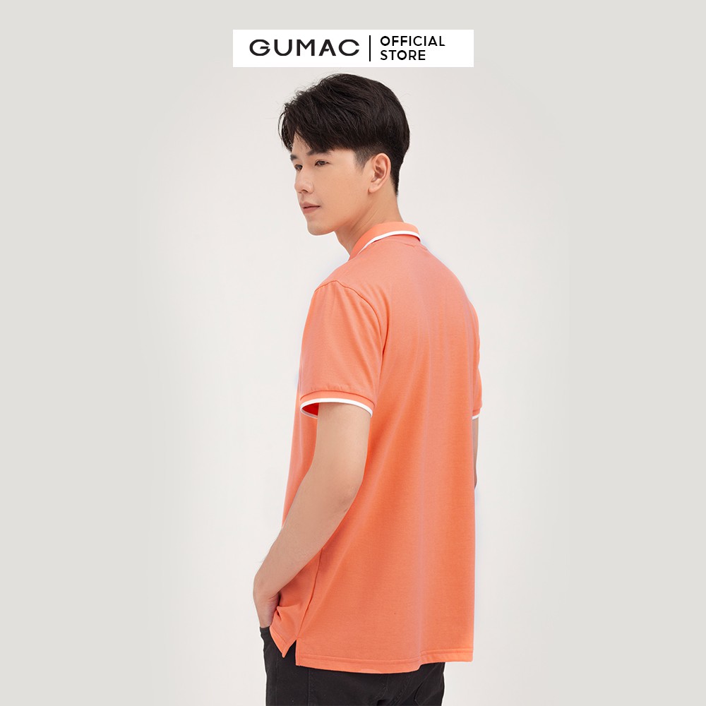 [Mã WABRGU305 giảm 15% đơn 249K] Áo polo nam túi giả GUMAC đủ màu thanh lịch, trẻ trung ATNB481