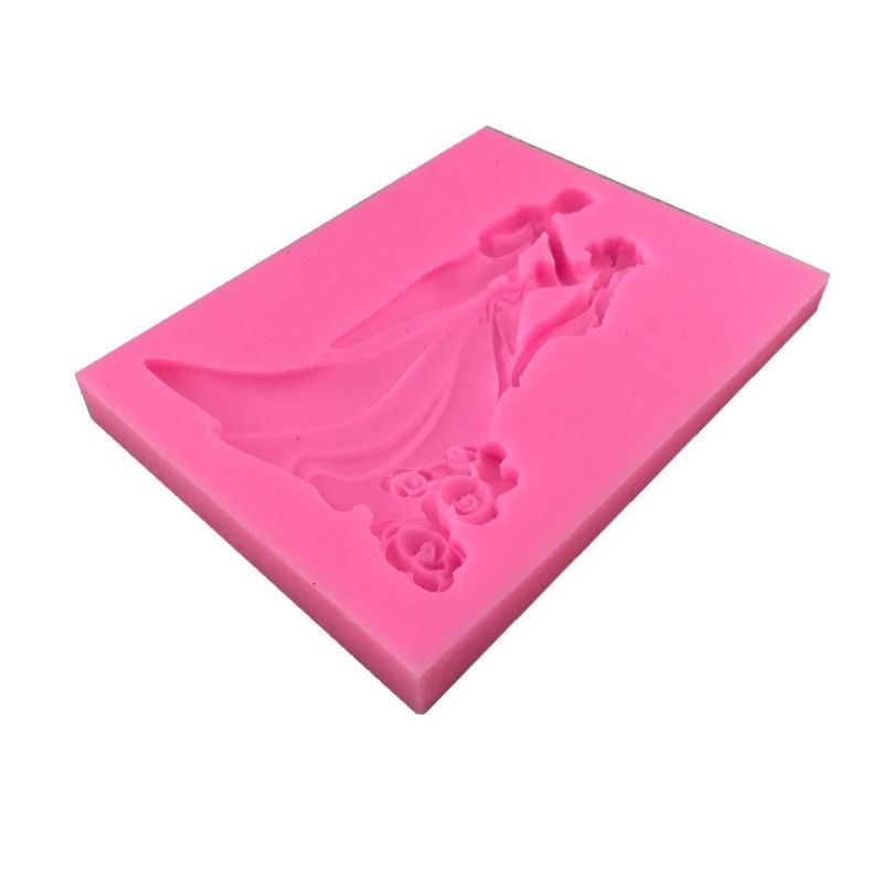 Khuôn silicone Cô dâu chú rể