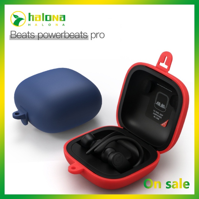 Vỏ Bảo Vệ Hộp Sạc Tai Nghe Beats Powerbeats Pro Bằng Silicon Dẻo Chống Sốc