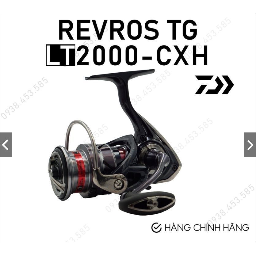 MÁY ĐỨNG DAIWA REVROS TG LT 1000 / 2000XH / 2500 XH / 3000CXH / 3000 CXH / 1000XH , CÂU CÁ , THỂ THAO