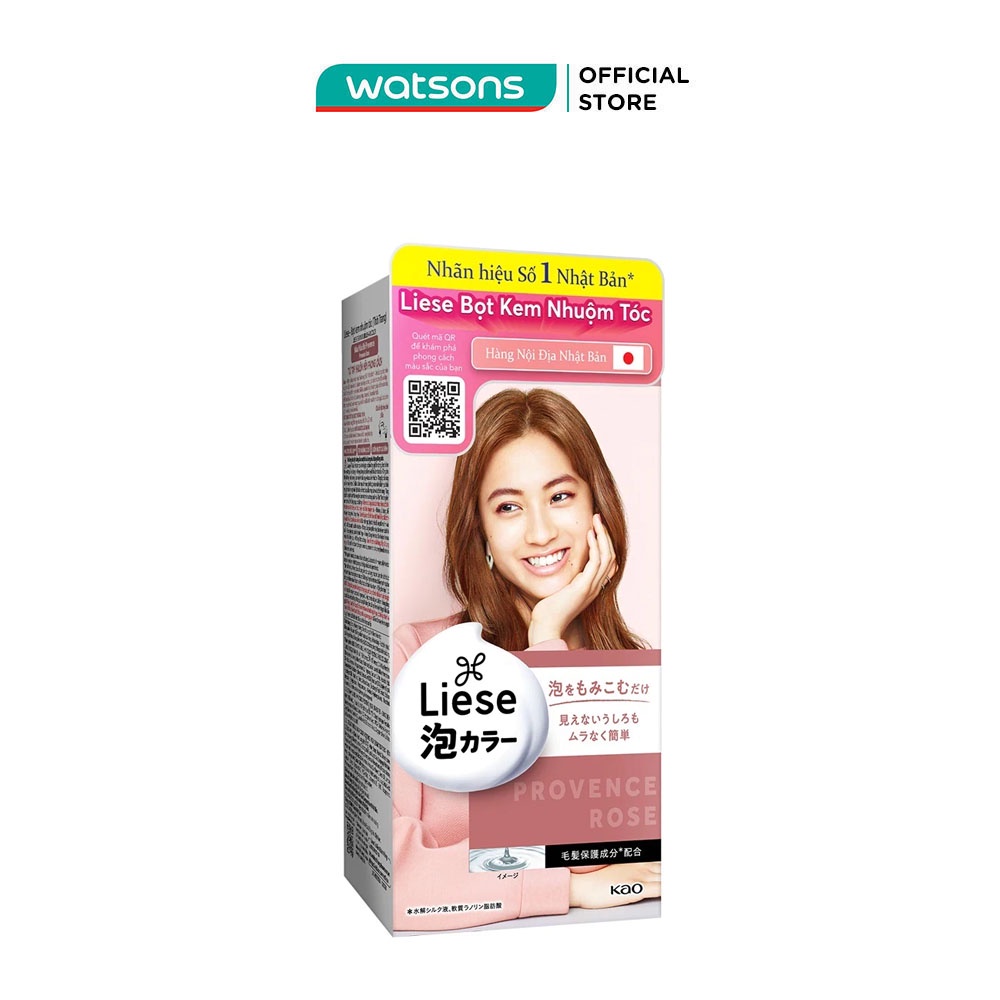 Bọt Kem Nhuộm Tóc Thời Trang Liese 108ml