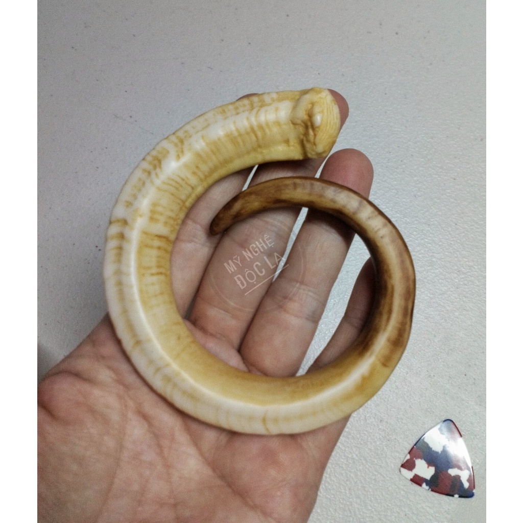 Mặt dây nanh heo nhân tạo size 8.4cm