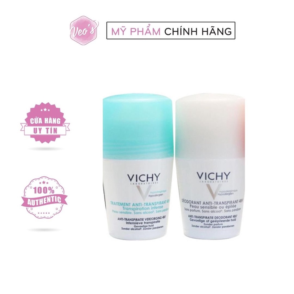 Lăn khử mùi Vichy 48h