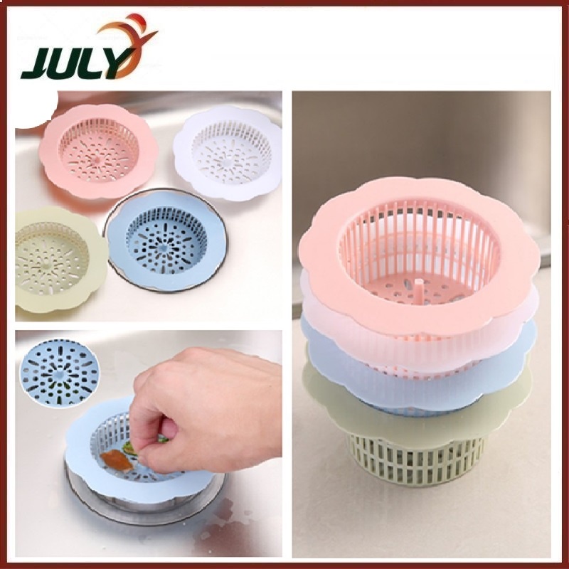 Dụng Cụ Lọc Rác Bồn Rửa Chén Hình Bông Hoa - Màu ngẫu nhiên