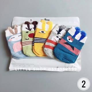 Combo 5 đôi tất/vớ bé trai, bé gái