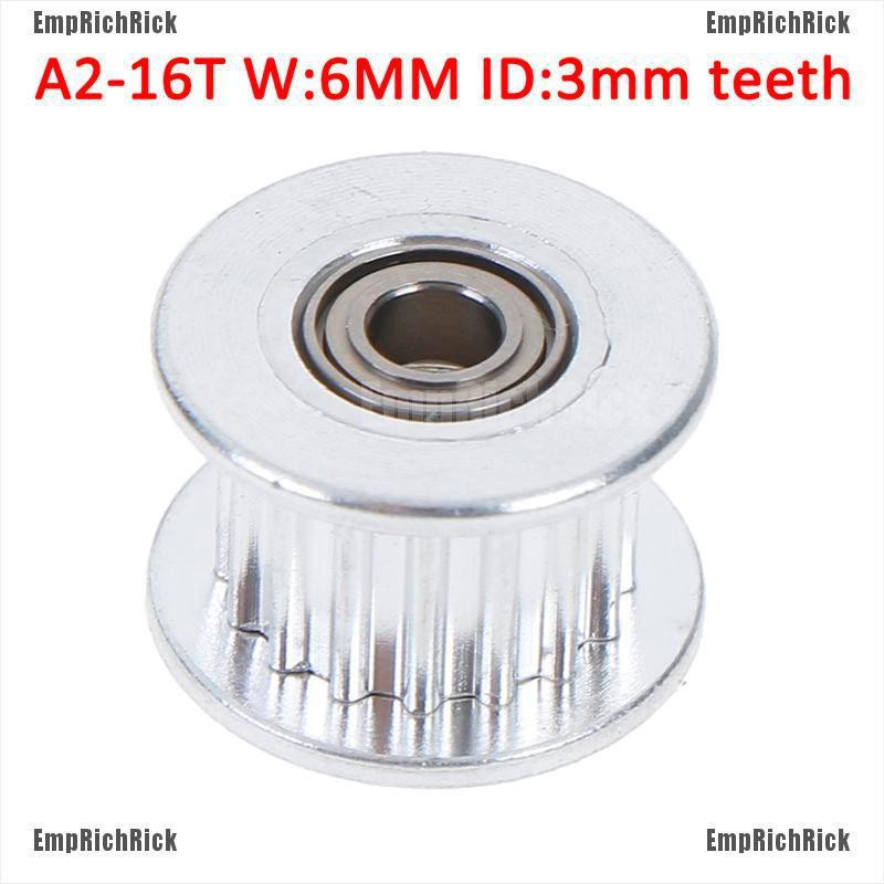 Vòng bi ròng rọc 16T 20T 3/5mm lỗ khoan chữ F 6mm cho máy in 3d