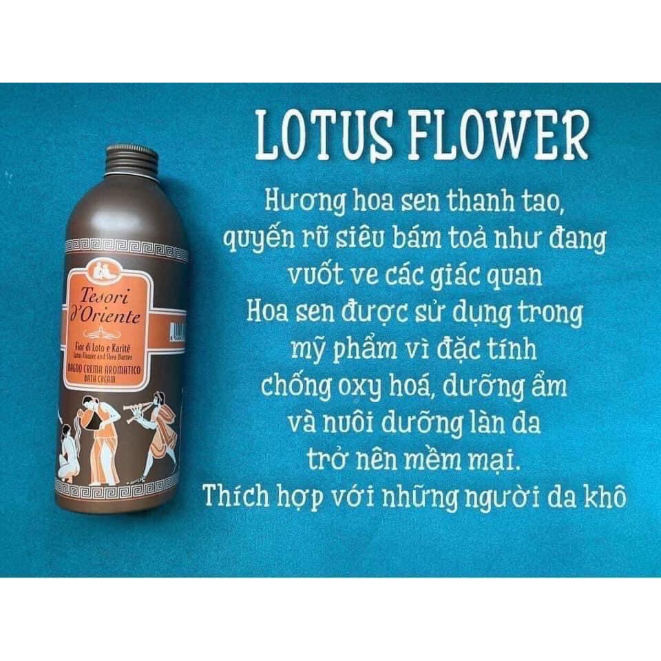 Sữa tắm nước hoa xích Ý Te.sori d'oriente - Nồng nàn ,quyến rũ, lưu hương lâu (500ml)