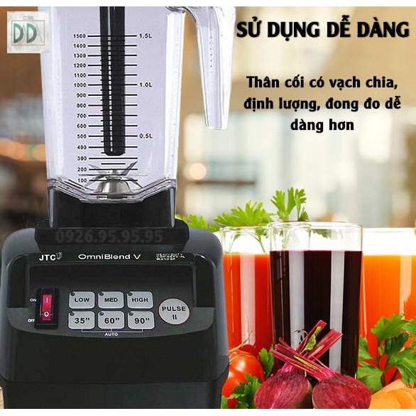 Máy xay sinh tố công nghiệp Omibelnd V - Máy Móc Thiết Bị Pha Chế