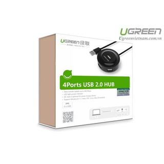 Bộ chia USB 2.0 ra 4 cổng - Hub USB 2.0 Ugreen 20277