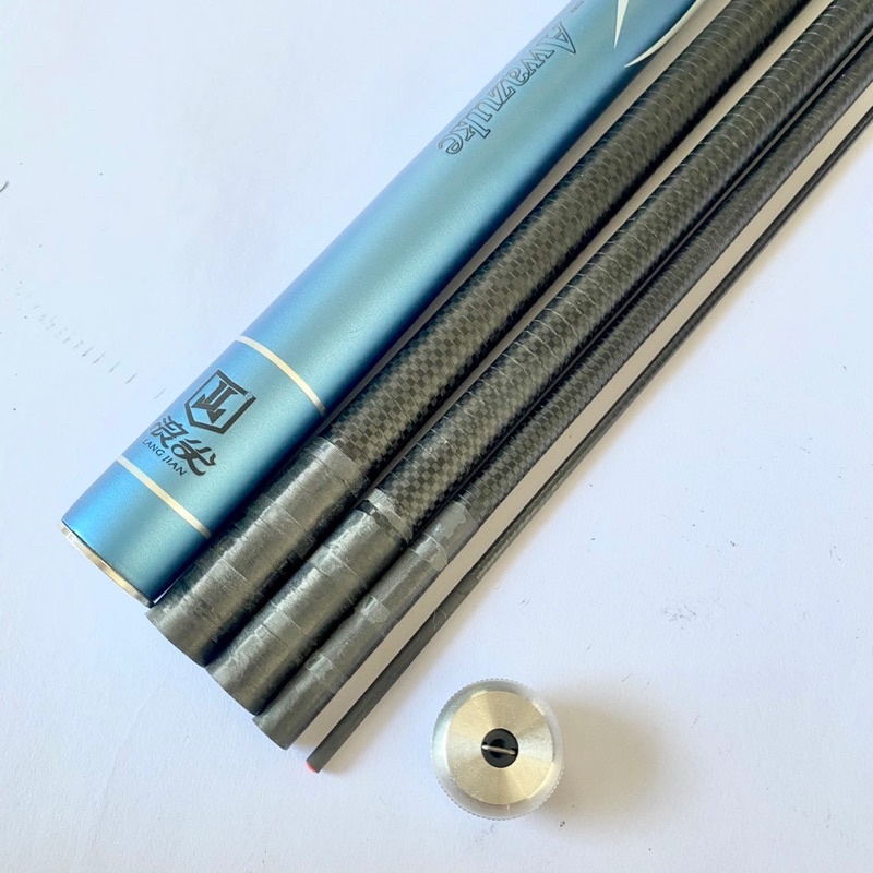 cần câu tay 5H Nguyệt Bích nội địa trung tặng kèm ngọn