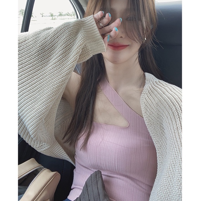 Mặc gì đẹp: Đẹp hơn với Áo Khoác Cardigan Dệt Kim Phong Cách Hàn Quốc Thời Trang Cho Nữ