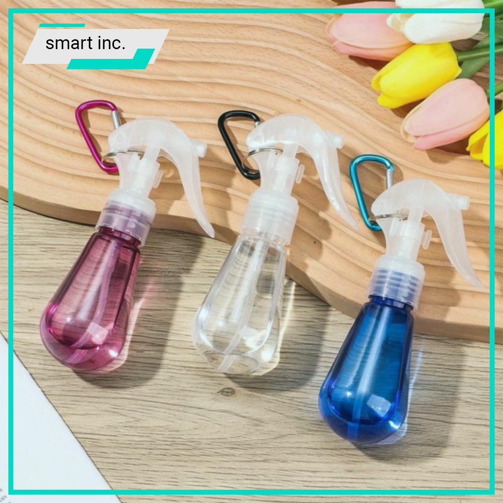 Chai Xịt Cồn Đựng Nước Sát Khuẩn Rửa Tay Bình Xịt Cồn Mini Có Móc Khoá Bỏ Túi