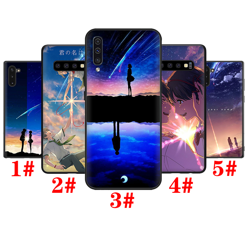 Ốp Lưng Silicon Mềm In Hình Anime Your Name Cho Samsung M10 M20 M30 M40 M11 M21 M30S M31 M31S M51