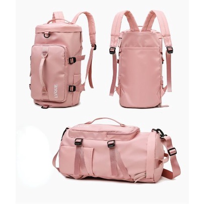 Balo Túi LVQUE túi du lịch nam nữ đi phượt size lớn có ngăn để giày, vải dù chống nước - Chiến Binh Store