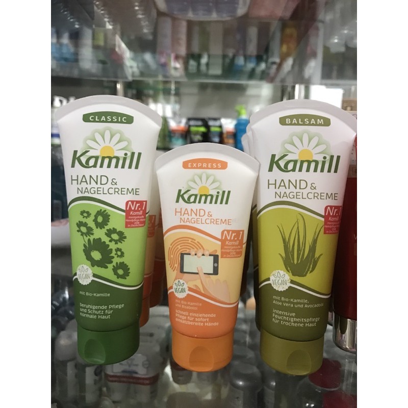 Kem Dưỡng da tay Kamill hoa cúc  tuýp 100ml