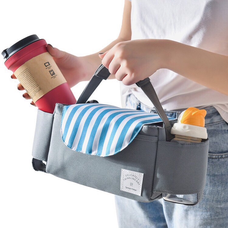 TÚI TREO XE ĐẨY BEBERAING THỜI TRANG - KÍCH THƯỚC 35*13*13cm