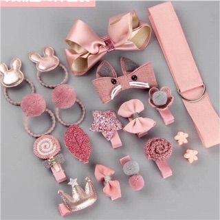 Set kẹp tóc 18 chi tiết cho bé gái