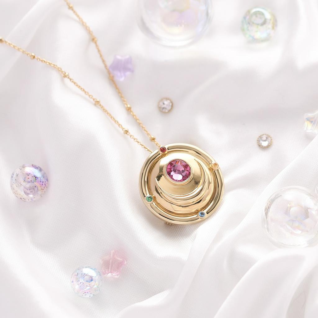 Dây chuyền Sailor Moon Đồng thương hiệu Sterling Silver Vòng cổ Xương đòn Chuỗi Mặt dây chuyền Anime Ngoại vi