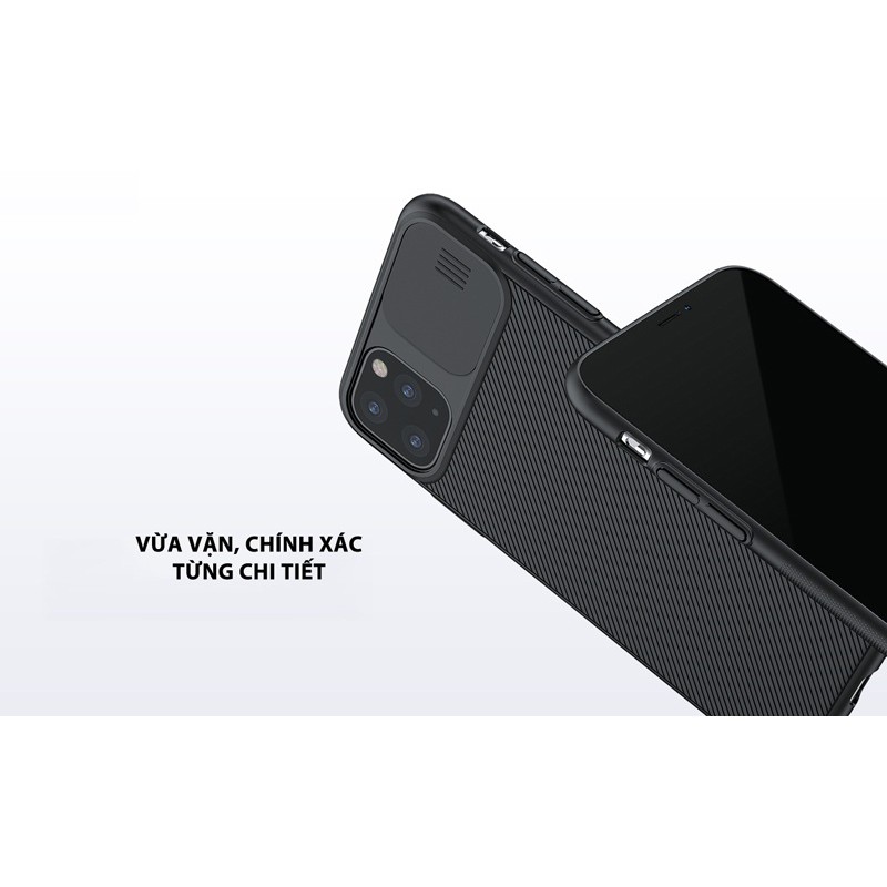 Ốp lưng bảo vệ Camera cho iPhone 7, 8, 11, 11 Pro, 11 Pro Max, SE 2020 nhựa cứng vân sần chống bám mồ hôi, bụi bẩn