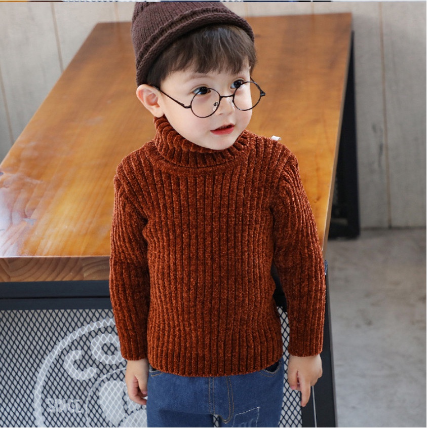 Áo len tuyết cổ lọ Quảng Châu giữ ấm thu đông cực đẹp bé trai bé gái Namkidshop