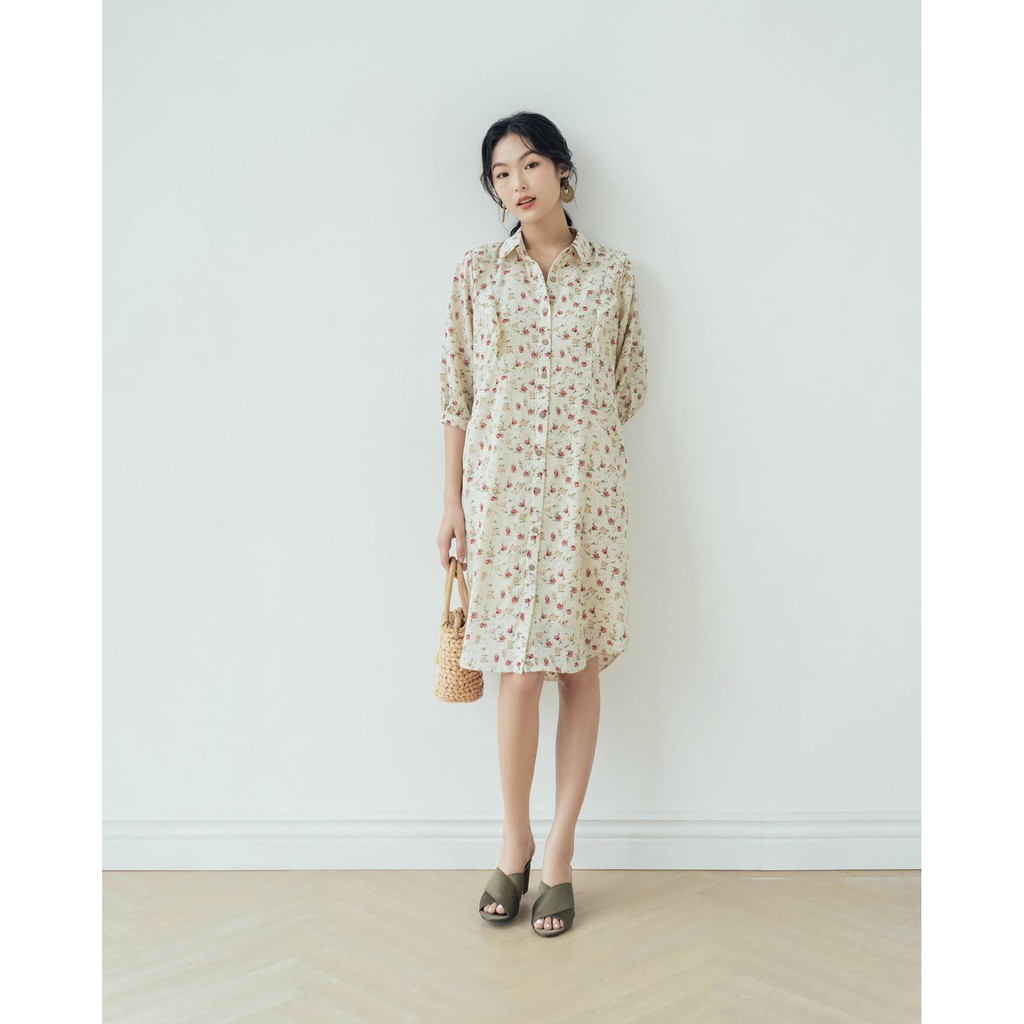 Butterfly Shirt Dress