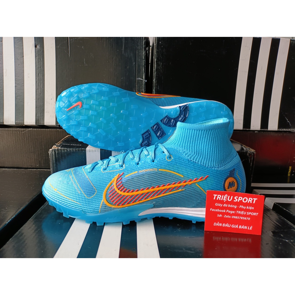 Giày Đá Bóng Mercurial Superfly 8 Elite TF ( Tặng Hộp + Tất + Túi Rút )