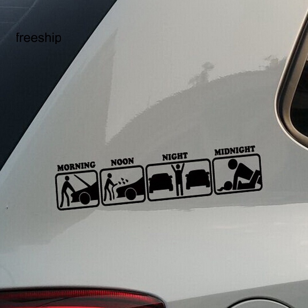 Miếng Dán Trang Trí Phản Quang Chống Thấm Nước Dành Cho Xe Hơi