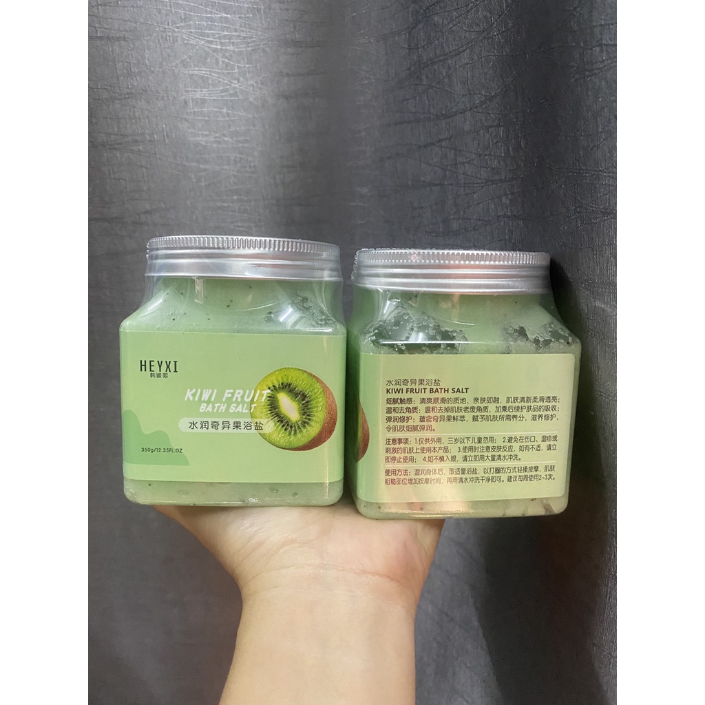 Tẩy tế bào chết Body PEACH đào cải thiện da viêm lông, sáng da Tẩy da chết đào Heyxi