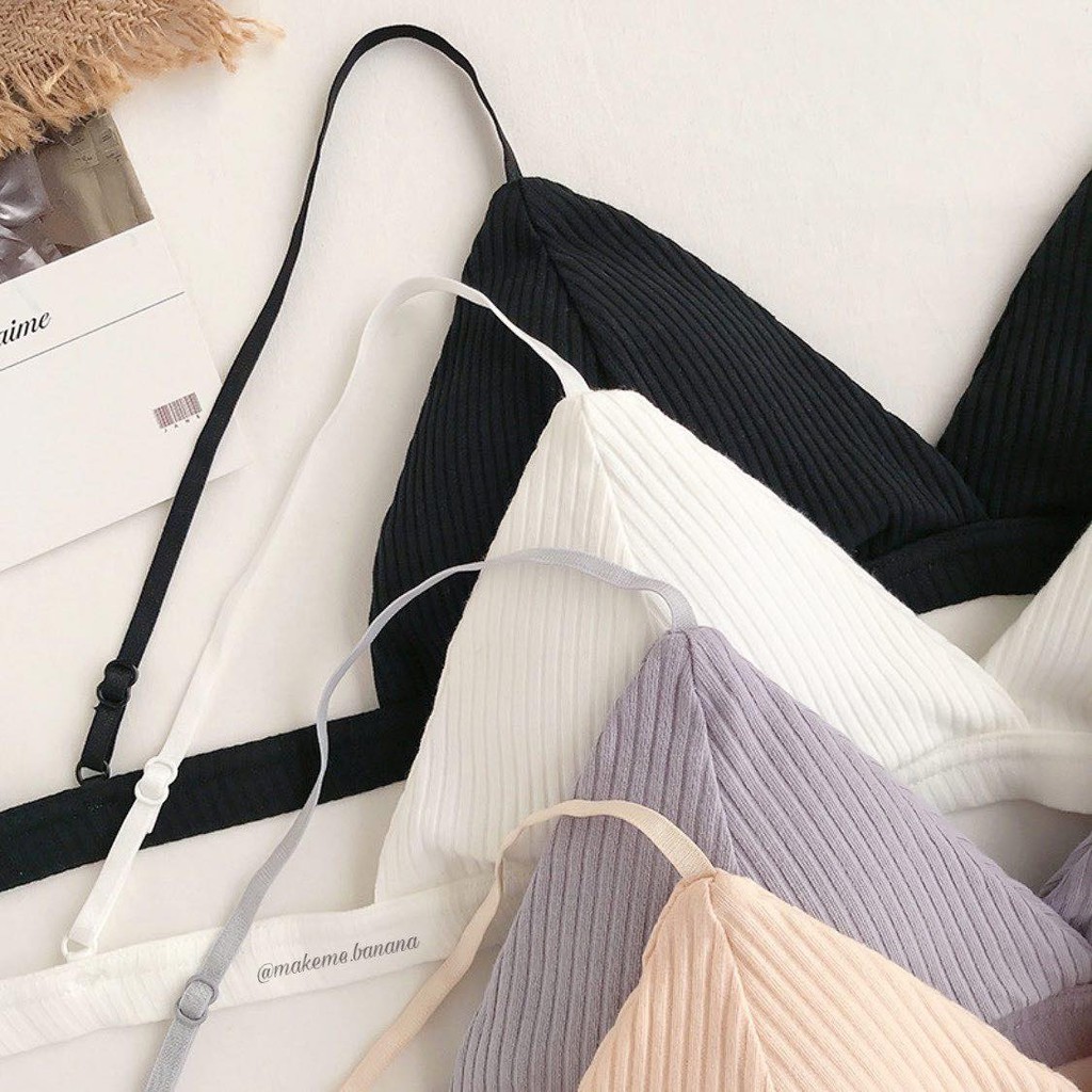 Áo lót không gọng, 1 kích cỡ phù hợp với nhiều kiểu ngực, mút lót tháo lắp linh hoạt (Stripe) | BigBuy360 - bigbuy360.vn