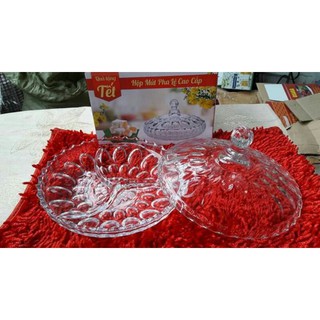 Hộp mứt tết pha lê cao cấp