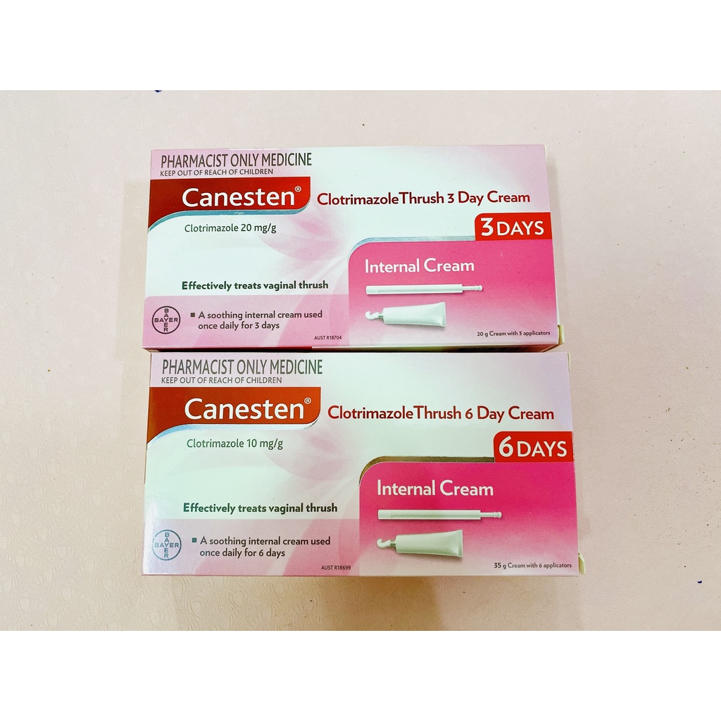 GEL CANESTEN 3 DAYS - 6 DAYS chống viêm phụ khoa [HÀNG ÚC ĐỦ BILL]