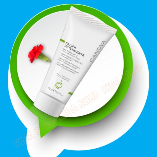 Sữa rửa mặt cho Da dầu mụn da nhạy cảm sạch sâu cấp ẩm CANOVA 150ml dạng Gel không bọt se khít lỗ chân lông | BigBuy360 - bigbuy360.vn