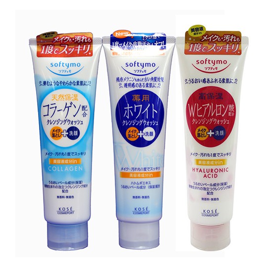 Sữa rửa mặt Kose Softymo White