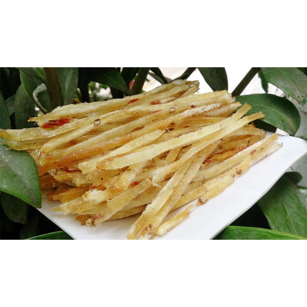 Khô mực cháy tỏi/ cá bống cắt sợi Choice L 100g/150g