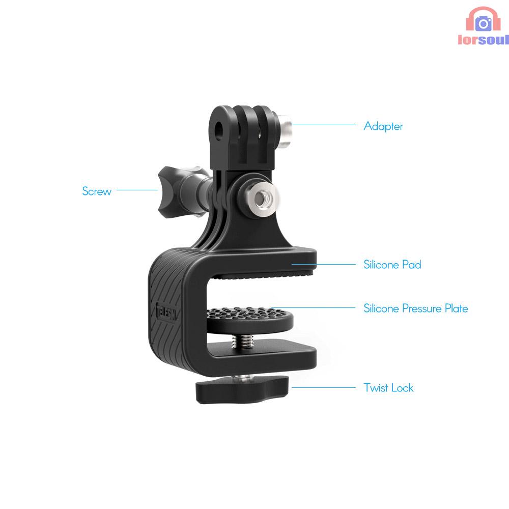 Telesin Giá Đỡ Ván Trượt Xoay 180 Độ Cho Gopro Hero 7 / 6 / 5 / 4 / 3 + Xiaomi Yi 4k Sjcam Sj4000