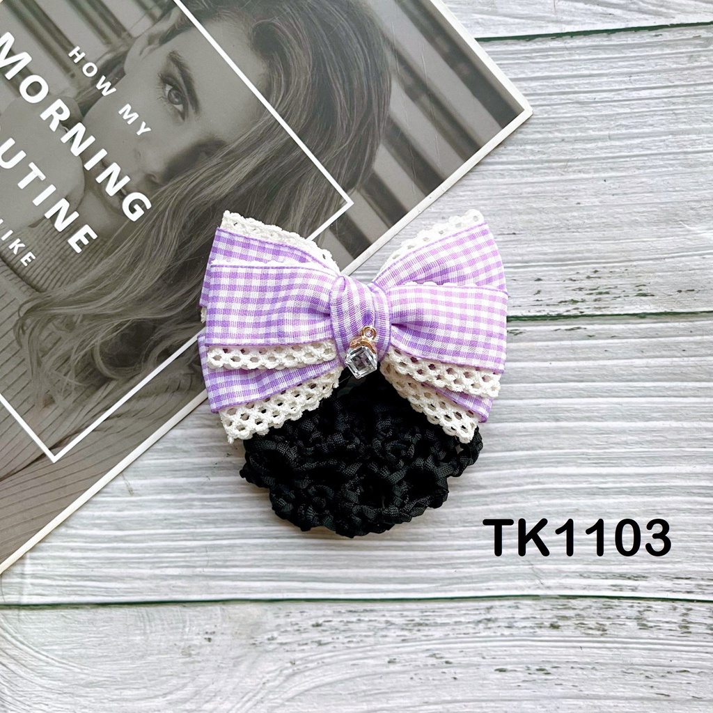 BÚI LƯỚI NƠ CARO - HÀNG THIẾT KẾ