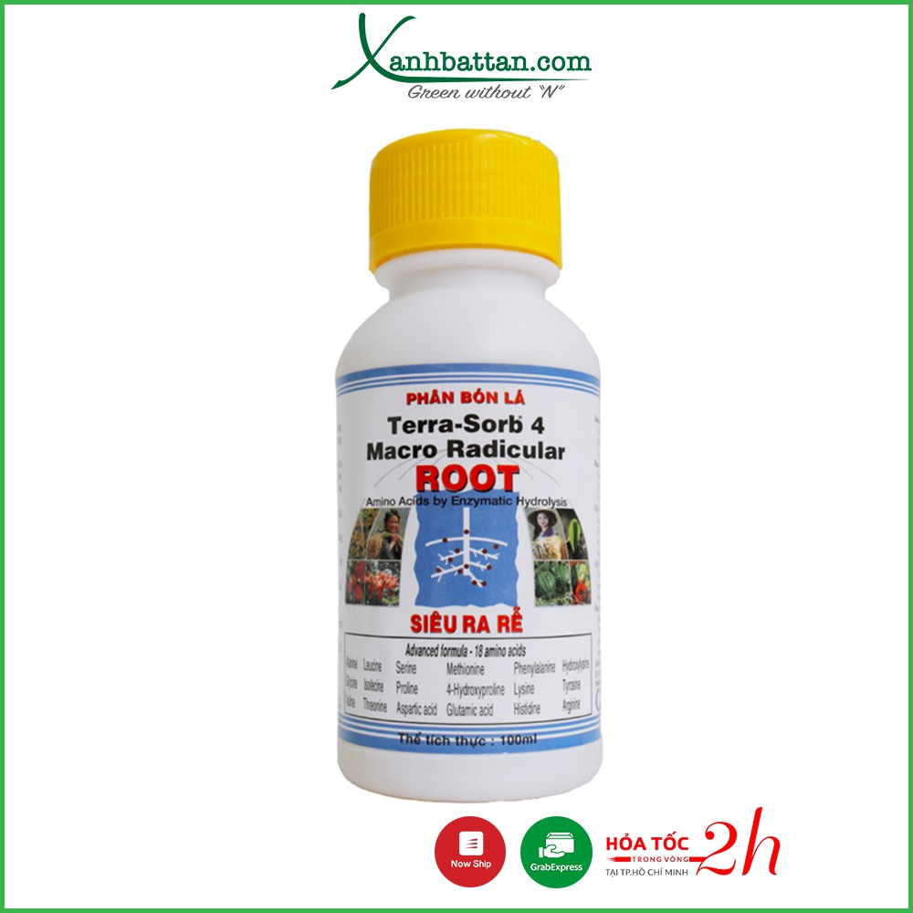 Kích Rễ Lan Terra Sorb 4 Roots - Kích Rễ Tây Ban Nha 100 ml