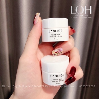 Kem dưỡng Laneige White Dew Tone-Up Cream 10ml